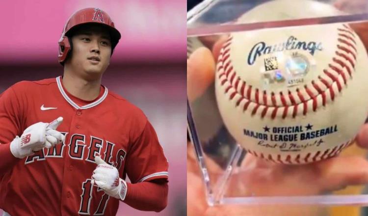 Pelota del jonrón 50 de Ohtani es subastada en casi 4.4 mdd