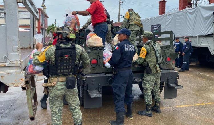 Tras paso de Nadine, Ejército y GN mantienen planes de emergencia en Tabasco y Chiapas