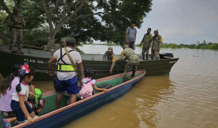 Intensas lluvias afectan municipios de Veracruz