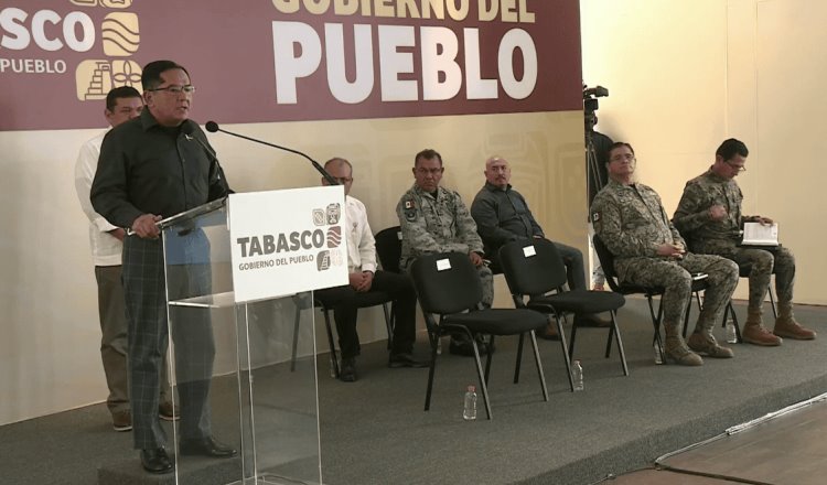 Resalta SSPC Tabasco aseguramiento de ponchallantas durante informe semanal