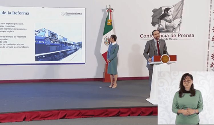 Proyectos ferroviarios generarán cerca 600 mil empleos en México: Sheinbaum