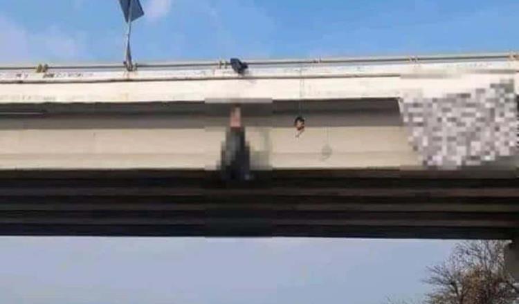 Encuentran cuerpo colgado en puente de la vía Tuxtla-Ocozocoautla, Chiapas