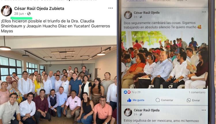 Alerta Ojeda por perfil falso a su nombre en redes sociales