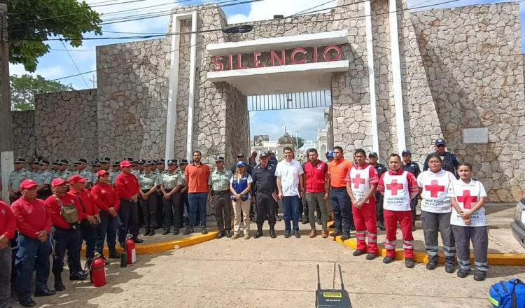 Despliegan operativo especial ´Panteón Seguro´ por Día de Muertos en Tabasco