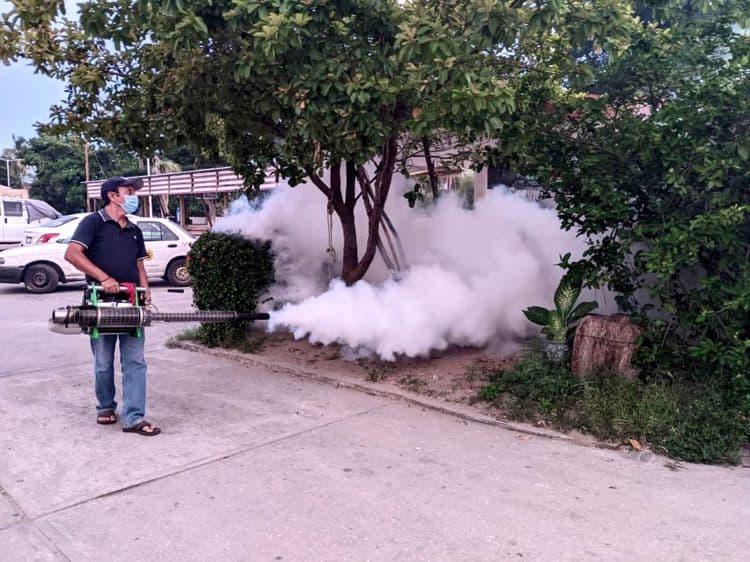 Inicia operativo de fumigación terrestre contra mosquito transmisor del dengue en Tabasco