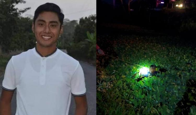 Buscan joven cunduacanense desaparecido desde el viernes; su moto fue hallada en dren