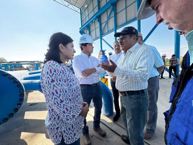 Supervisan Centro y Conagua avances en planta de captación del Carrizal