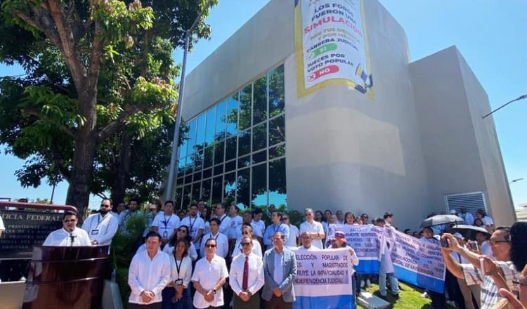 Integrantes del PJF reanudan labores en Tabasco