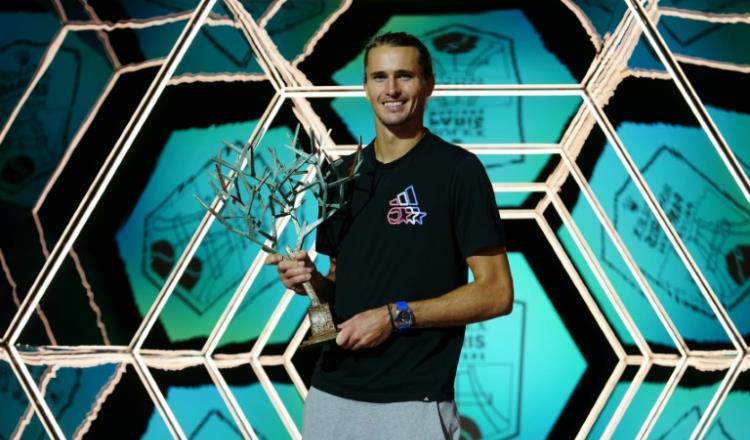 Zverev es segundo en el ranking de la ATP tras ganar en París