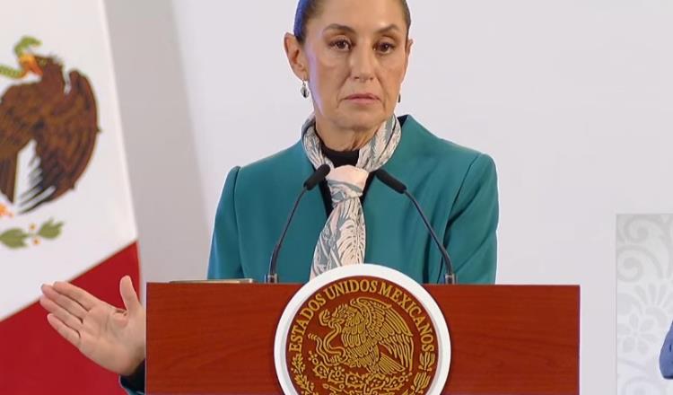 Evita Sheinbaum felicitar a Trump; esperará resultados oficiales