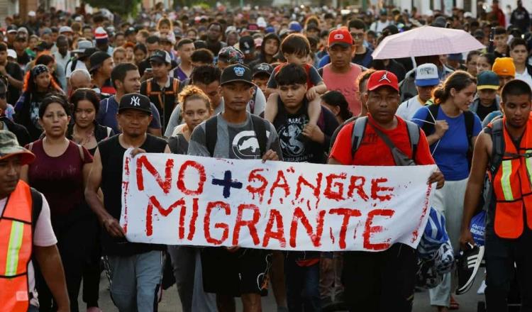 Desde Chiapas salen dos nuevas caravanas migrantes hacia EE.UU.