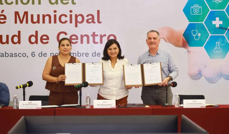 Instala Centro Comité Municipal de Salud 2024-2027