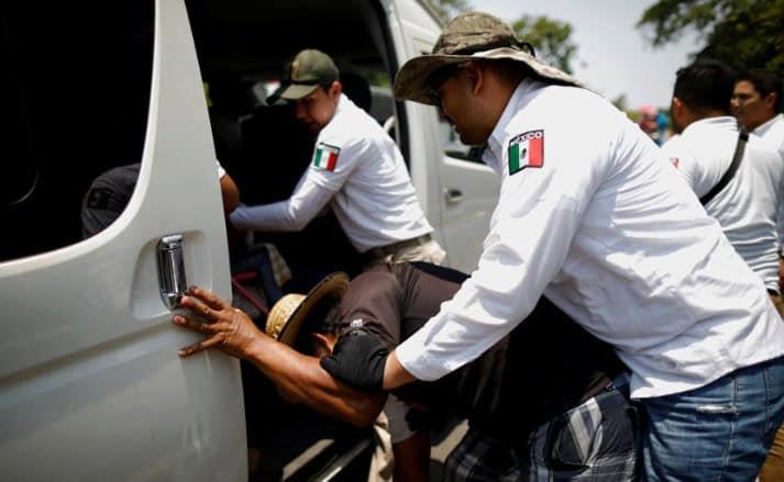 Se registra récord de detenciones de migrantes en México