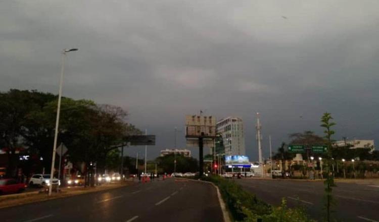 Prevé Conagua lluvias de hasta 75 mm en Tabasco