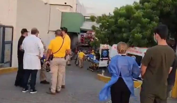 Desalojan hospital en Culiacán por ingreso de paciente intoxicado