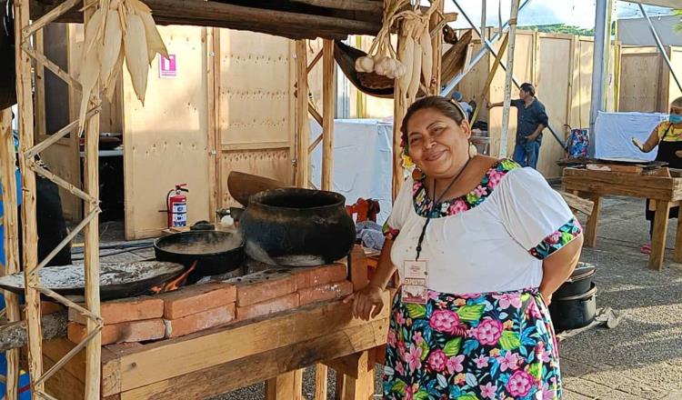 Cocinera tradicional busca representar a Tabasco en foro de gastronomía en Italia