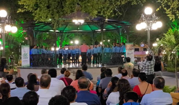 Inicia UJAT festividades de su 66 aniversario con presentación del ensamble vocal Tonalli