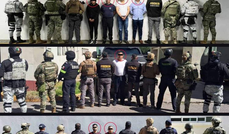 Detienen a 8 en operativo contra directivos y alcaldes en Edomex por nexos con el crimen