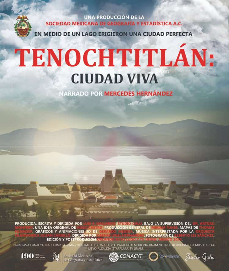 Documental mexicano sobre Tenochtitlán gana premio en España