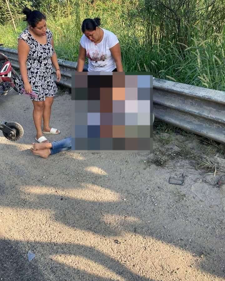 Atropellan a motociclistas en la vía corta Cunduacán – Comalcalco