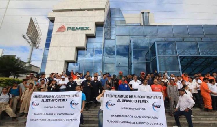 Pemex empezará a pagar este mes a proveedores de Tabasco: May