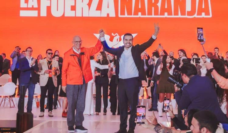 Máynez, nuevo dirigente de Movimiento Ciudadano