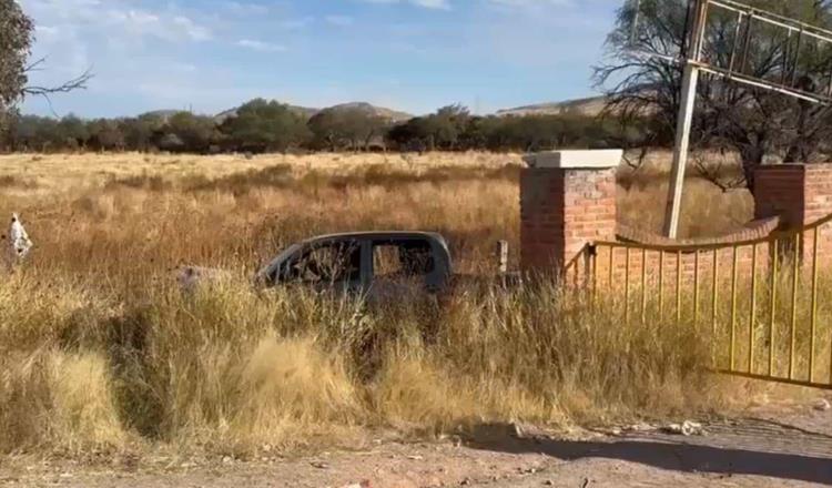 6 muertos y 10 detenidos, deja enfrentamiento armado en Zacatecas