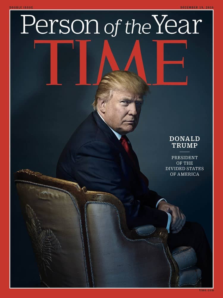 Trump será la "Persona del Año" de la revista Time