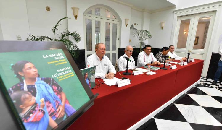 Presenta INAH en Tabasco el libro Nación Maya con hallazgos durante construcción del Tren