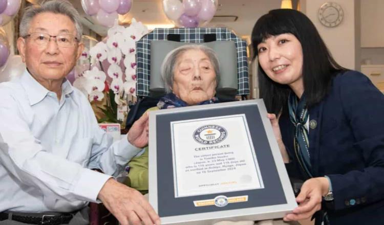 Japonesa, considerada la persona más longeva del mundo, muere a los 116 años