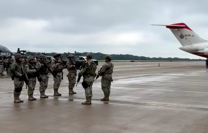 Arribo de más militares ayudará a mejorar la seguridad: Marcos Rosendo Medina