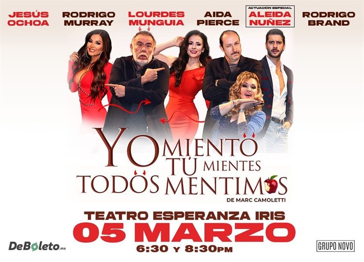 Jesús Ochoa y Lourdes Munguía estarán en Villahermosa con obra de teatro